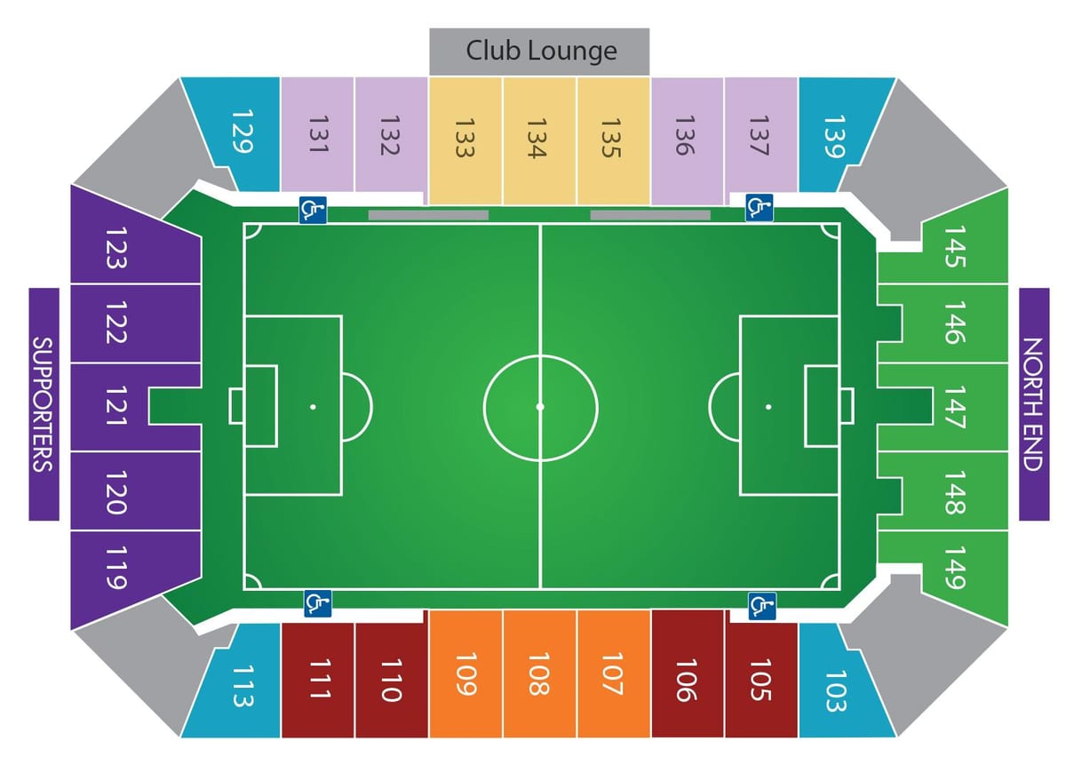 Citrus Bowl sittplatser karta
