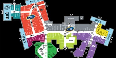 Florida mall, Orlando-karta