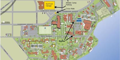 Karta på Rollins college